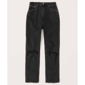 Ultra High Rise Ankle Straight Jean